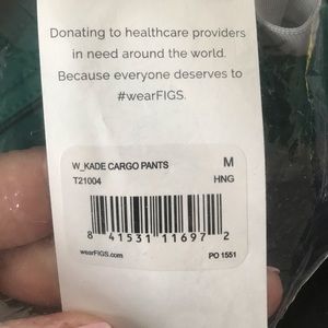 Figs kade cargo pants